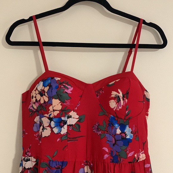 Flower print maxi dress - Picture 2 of 5